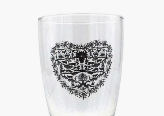Verre à café Cœur Cotfer – Collection CUT – 2 dl – Set de 6