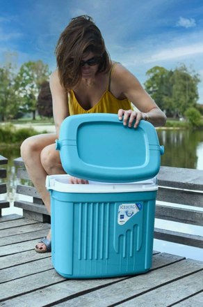 Glacière Iceberg Eda – Bleu – 32 L