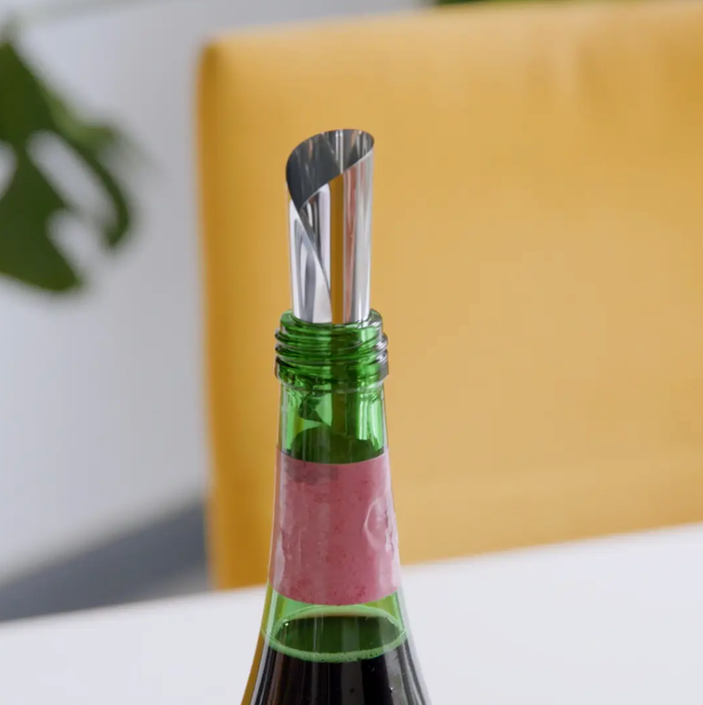 Verseur anti-goutte pour bouteille de vin – Lot de 2