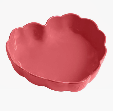 Moule à madeleines cœur Émile Henry – Rose