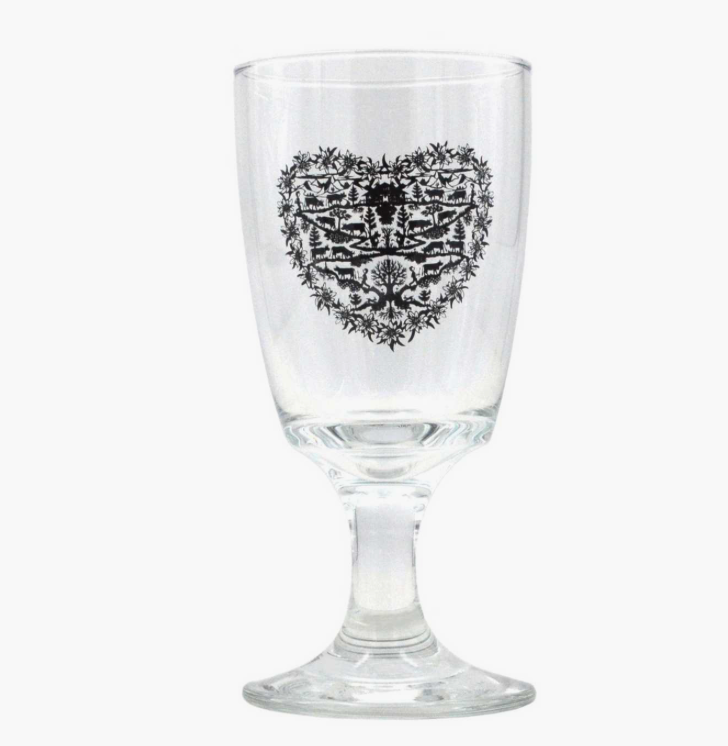 Verre à café Cœur Cotfer – Collection CUT – 2 dl – Set de 6