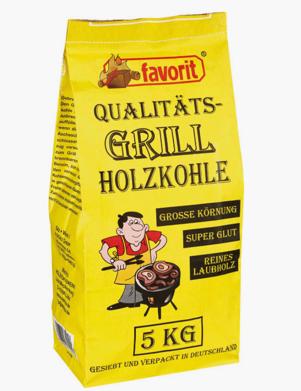 Charbon de bois Favorit – 5 kg