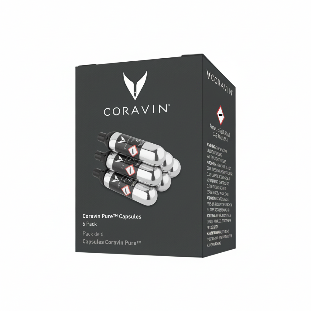 CORAVIN Argon Capsules – 6 Pack
