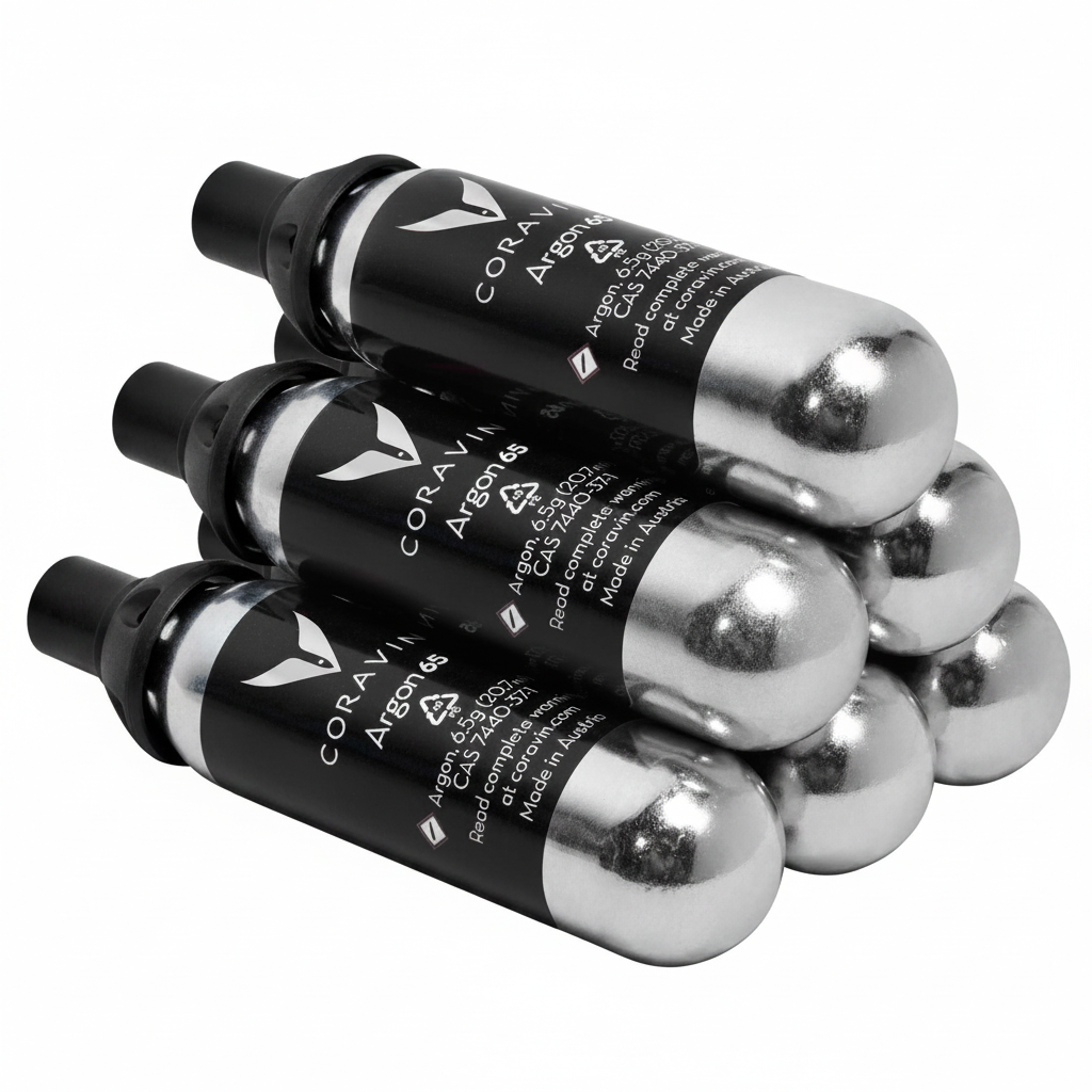 CORAVIN Argon Capsules – 6 Pack