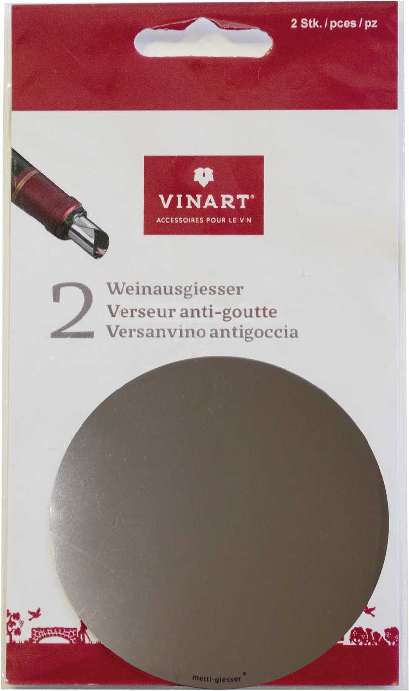 Verseur anti-goutte pour bouteille de vin – Lot de 2
