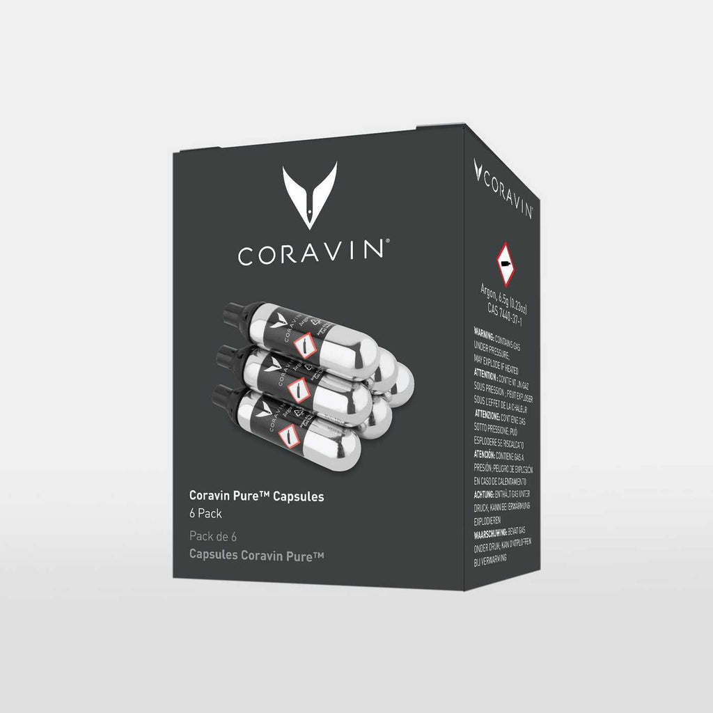 CORAVIN Argongaskapseln – 6er-Pack