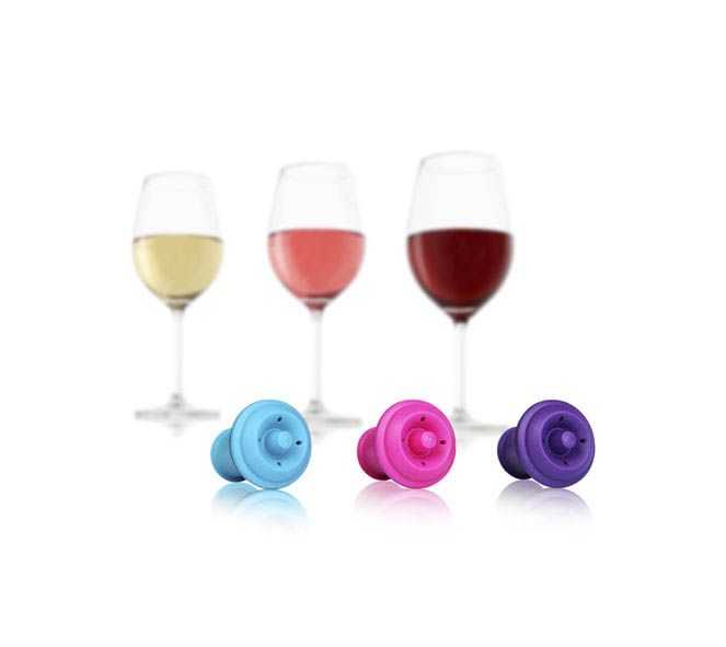 Set de 3 Bouchons à Vin