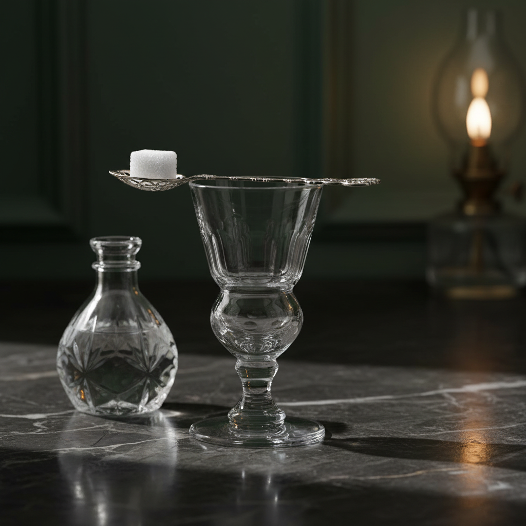Absinthe glass Vinart Val-de-Travers