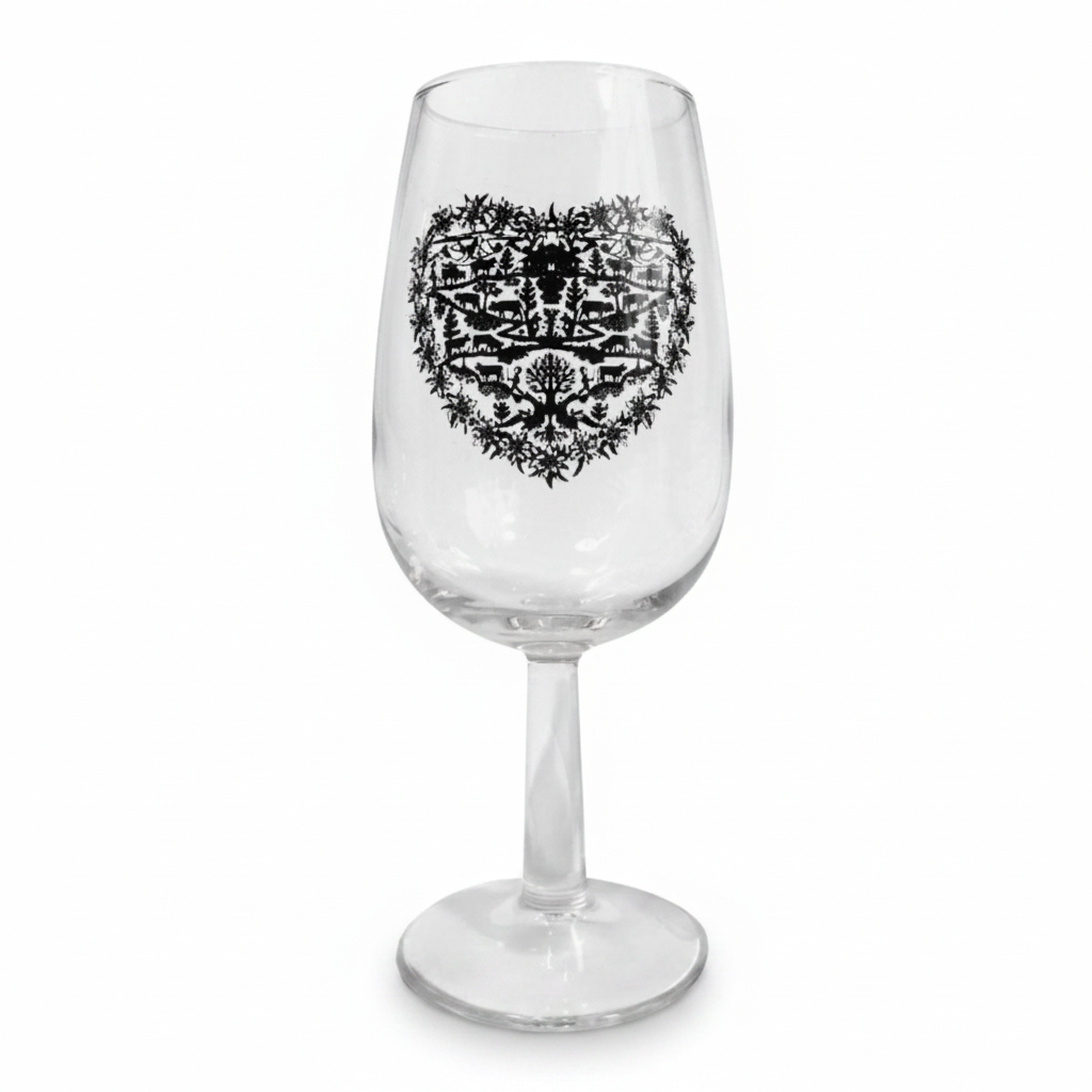 Cotfer Heart Coffee Glass – CUT Collection – 200ml – Set of 6